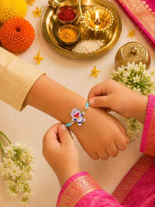 Doraemon Blue Kids Rakhi
