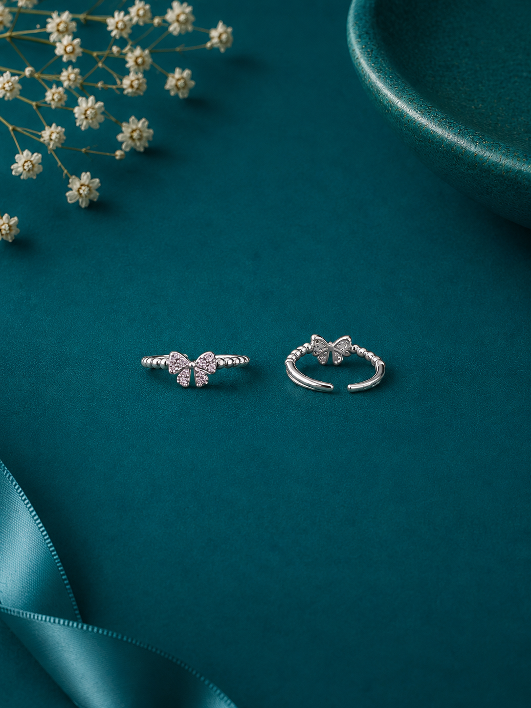 Dragonfly Crystal Stud Earrings