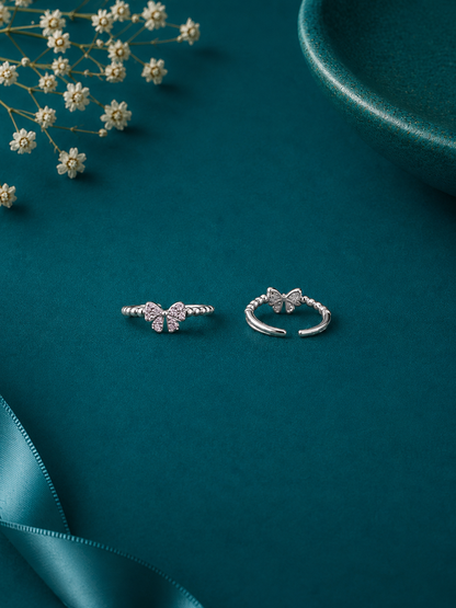 Dragonfly Crystal Stud Earrings