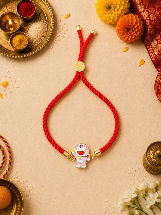 Doraemon Red Kids Rakhi