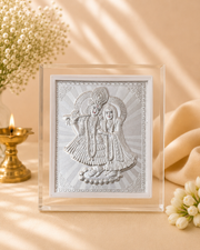 Acrylic Radha Krishna Blessing Frame