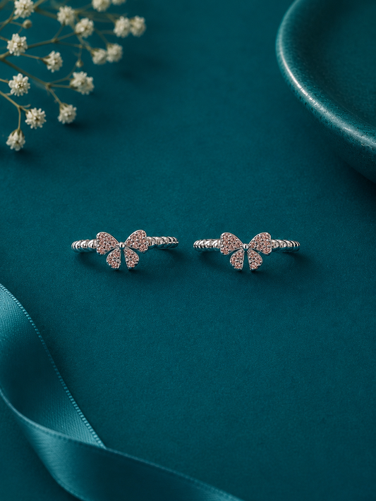 Dragonfly Crystal Stud Earrings