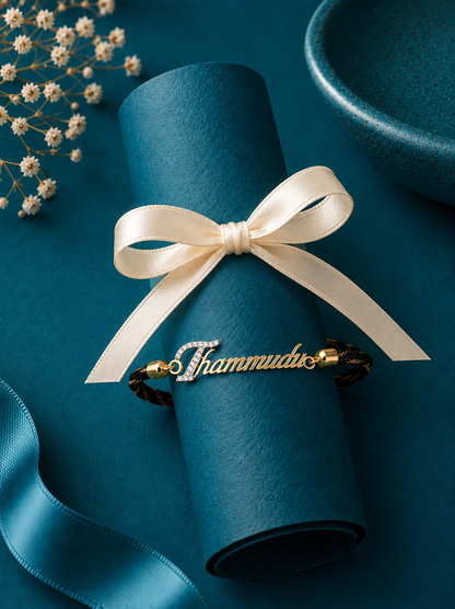 Hanumanji Name Black Thread Rakhi