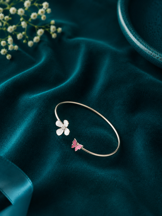 Pink Butterfly Blossom Kada