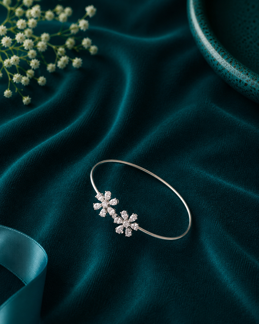 Crystal Floral Vine Adjustable