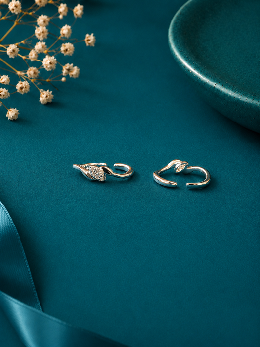 Feather Wrap Adjustable Toe Ring